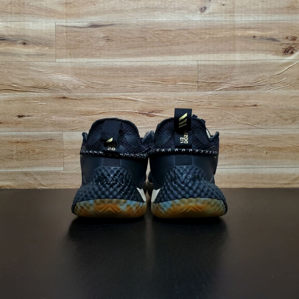 Adidas Harden Vol 6 Black Marbled Shoes Men's Size 7 - Picture 5 of 11